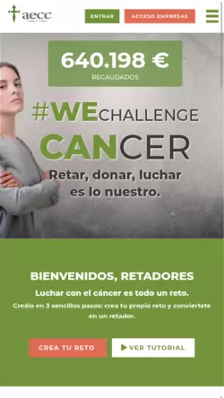 My Challenge Against Cancer, mobile version