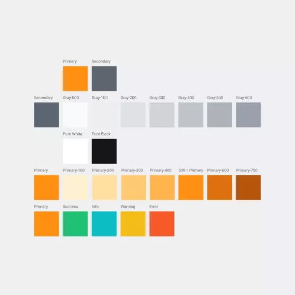 UX Design Colors