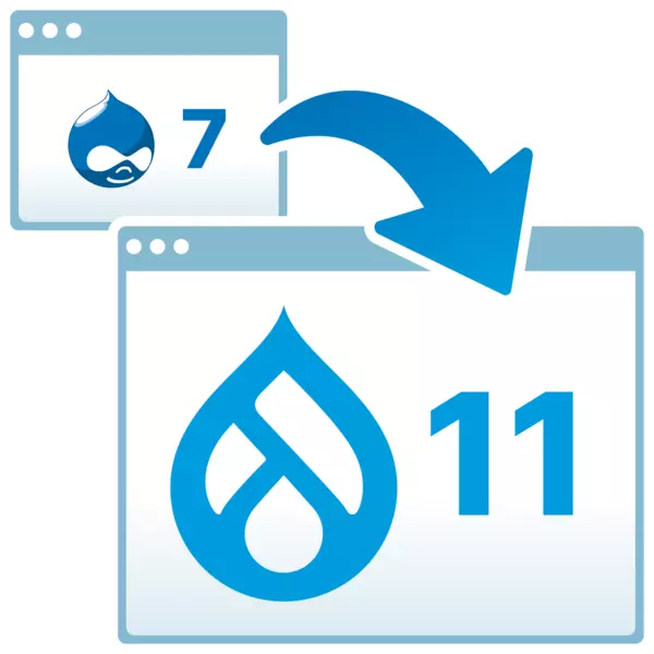 Drupal 7 to Drupal 11 migration (direct)