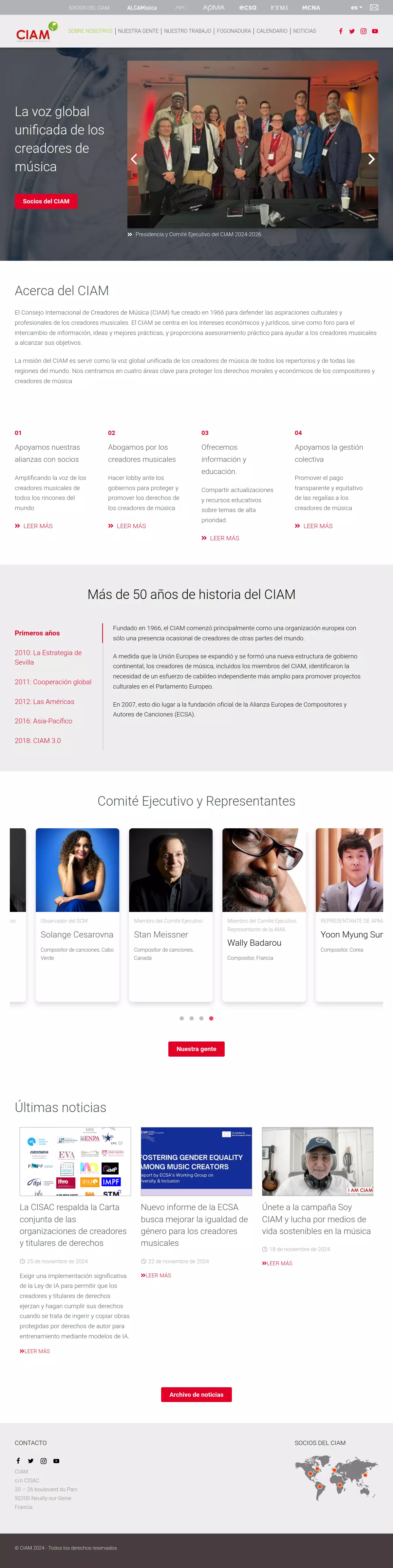 cisac-ciam-homepage-desktop