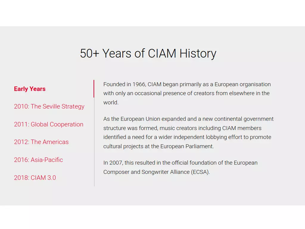 cisac-ciam-timeline-tablet