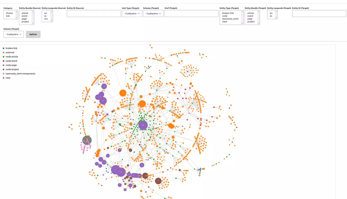 A screenshot of the module Enttity Mesh