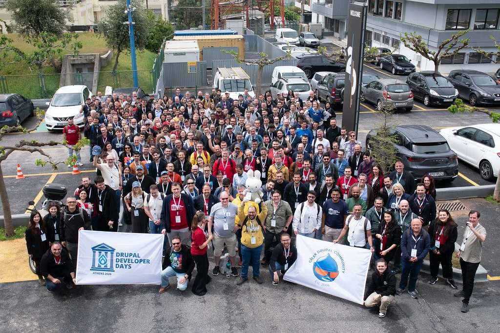 Drupal Dev Days Athens 2026 group picture