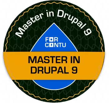 Master in Drupal 9