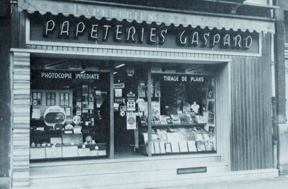Pepelería Gaspard, el origen de Lyreco