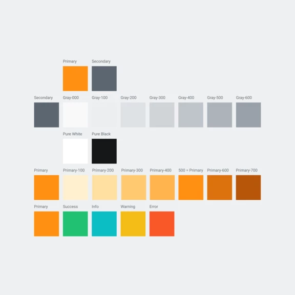 UX Design Colors
