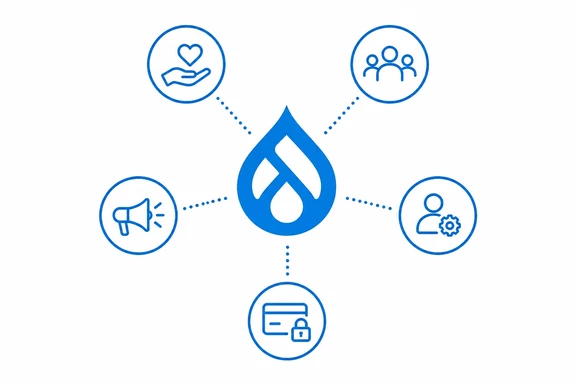 Drupal donation platform for ngo