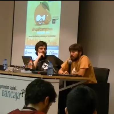 Imagen de la charla