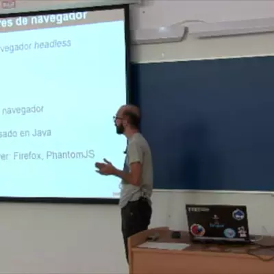Imagen de la charla