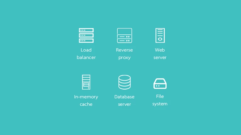 Web stack components